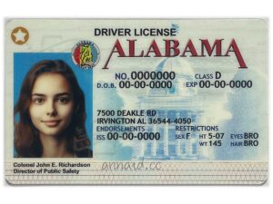 alabama fake id