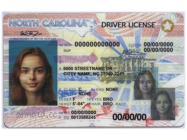 North Carolina faka id