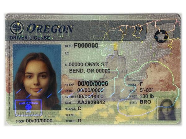 Oregon fake id